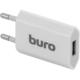 Сетевое зарядное устройство Buro TJ-164w 1A универсальное белый