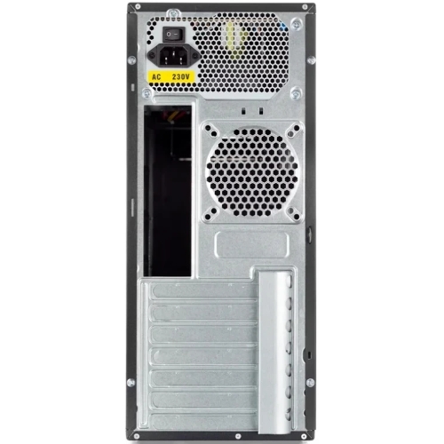 Компьютерный корпус c блоком питания 500 Ватт/Case Foxline FL-302-FZ500R ATX case, black, w/PSU 500W 12cm, w/2xUSB 2.0, w/pwr cord, w/o FAN