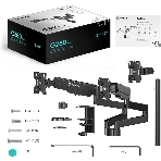 Кронштейн (держатель) ONKRON G280 для трех мониторов 13