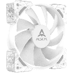 Вентилятор в корпус ALSEYE N12-W FAN 120mm, 700~1800rpm, 25.98~64.46CFM, 17.4~34.8dBA, PWM, WHITE, RTL
