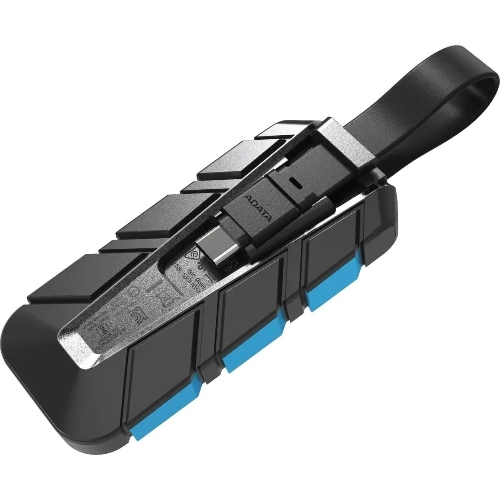 Внешний SSD ADATA SC740, 500 Gb, USB 3.2 Gen 2 Type-C, R/W 1050/1000, синий