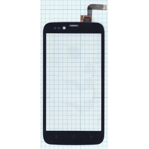 Сенсорное стекло (тачскрин) для Archos 50 Platinum MCF-050-0995-V2, черное