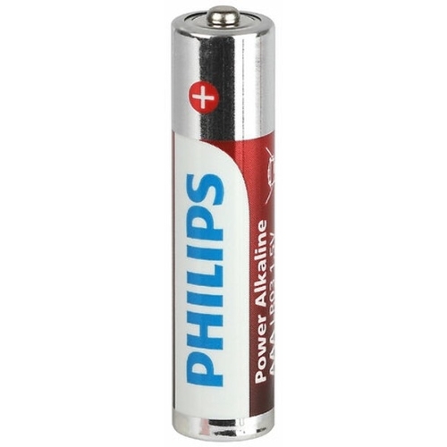 Элемент питания алкалиновый AAA/LR03 1.5В Power (блист. 12шт) Philips Б0064681