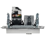 Розетка телевизионная двойная IEK BRITE BR-AK20-1-K01 TV+RJ45 кат.5E РТВ/РК12-БрБ белый