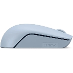 Мышь беспроводная Lenovo 300 светло-голубой, 1000 dpi, радиоканал, USB, кнопки - 3