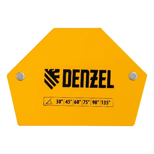 Фиксатор магнитный Denzel для сварочных работ усилие 25 LB, 30х45х60х75х90х135 град.