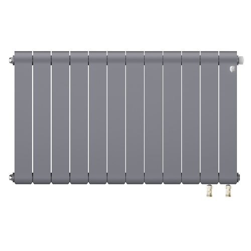 Радиатор Royal Thermo Infinity 500 Silver Satin VR80 - 12 секц.