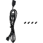 Вентилятор для корпуса Deepcool FL12R Reverse ARGb 120х120x25 черный 4-pin 33.9дБ (R-FL12R-BKAPN1-G)