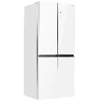Холодильник Maunfeld MFF192NFPW01 Inverter белый трехкамерный 334/184л морозилка снизу, No Frost, Side by Side