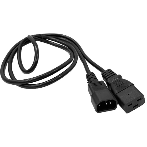 Шнур питания Lanmaster LAN-PP19/14-7.0-BK C19-С14 проводник.:3x0.75мм2 7м 220В 10А черный