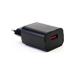 Сетевое зарядное устройство Ergolux ELX-РA01P-C02 ПРОМО 1USB 100-220В 5в/2А пакет черный