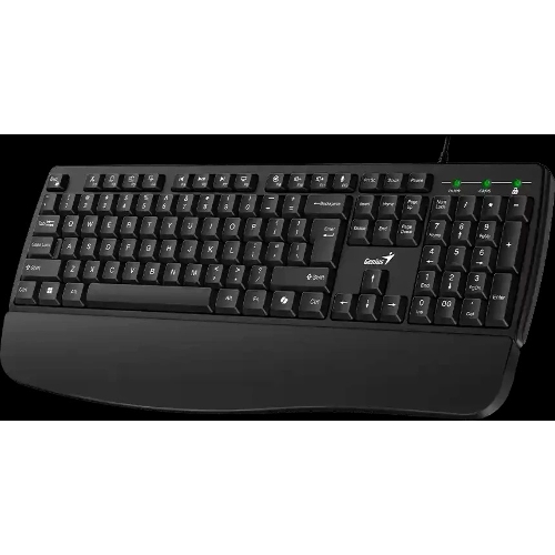 Клавиатура Genius KB-123 проводная, USB Type-A, чёрный
