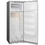 Холодильник Indesit TIA 16 G серебристый двухкамерный 245/51л морозилка сверху, ручная разморозка