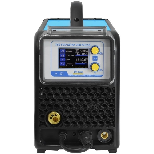 Сварочный полуавтомат ТСС EVO MTM-200 PULSE, инвертор MMA/TIG/MIG 5.04кВт