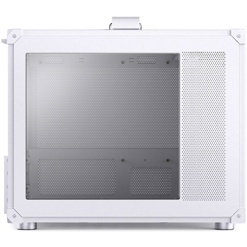 Компьютерный корпус без блока питания JONSBO C6 MAX Handle, Mini-Tower, TG, no fan, 1xUSB-A 3.0 + 1xUSB-C 3.1, mATX, mITX белый