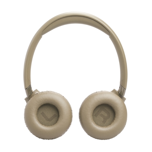 Беспроводные/проводные наушники JBL Tune 680NC бежевый, накладные, Bluetooth + проводной, адаптивное шумоподавление
