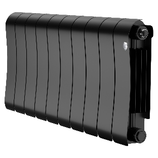 Радиатор биметаллический Royal Thermo Infinity 300 Noir Sable - 10 секц.