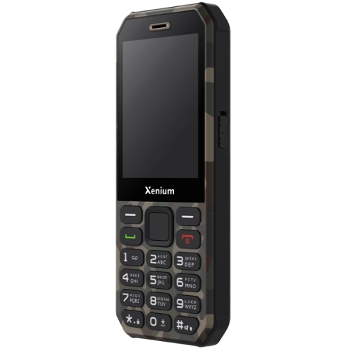 Мобильный телефон Xenium X300 зеленый камуфляж