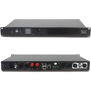Усилитель INTREND ITAMP-1000TD двухканальный, 2x500W/4Ом, 2x300W/8Ом, мостовой режим: 1x1000W/8Ом, 1x1000W/100V, 1x600W/70V, поддержка Dante, встроенный DSP