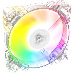 Вентилятор в корпус ALSEYE N12-W FAN 120mm, 700~1800rpm, 25.98~64.46CFM, 17.4~34.8dBA, PWM, WHITE, RTL