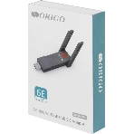 Сетевой адаптер Wi-Fi Origo OW1800M, AX1800, USB 3.0, (ант.внеш.несъем.) 2ант.