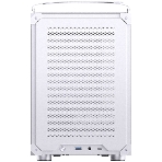Компьютерный корпус без блока питания JONSBO C6 MAX Handle, Mini-Tower, TG, no fan, 1xUSB-A 3.0 + 1xUSB-C 3.1, mATX, mITX белый