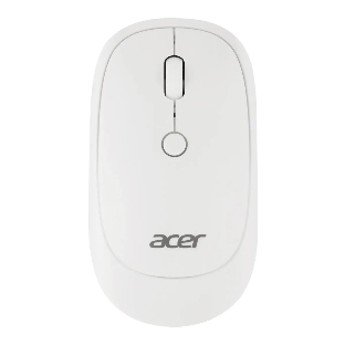 Мышь беспроводная Acer OMR138 белый, 1600 dpi, радиоканал, USB, кнопки - 4