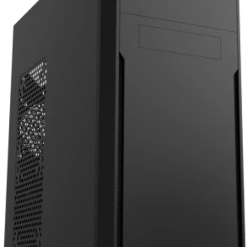 Компьютерный корпус c блоком питания 500 Ватт/Case Foxline FL-302-FZ500R ATX case, black, w/PSU 500W 12cm, w/2xUSB 2.0, w/pwr cord, w/o FAN