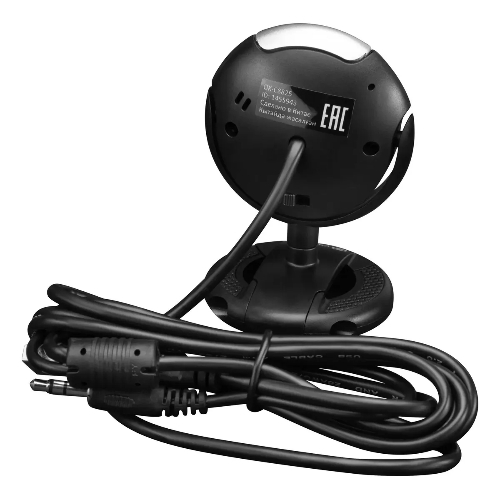 Веб-камера OKLICK OK-C8825 640x480, 30 кадр/с, USB Type-A, микрофон, черный/белый