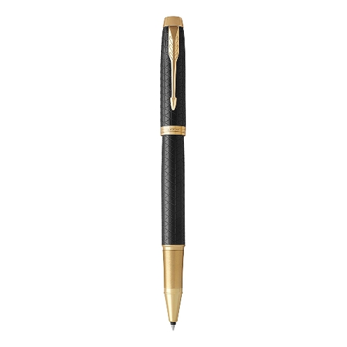 Ручка роллер Parker IM Premium T323 (CW1931660) Black GT, F, черные чернила, подарочная коробка