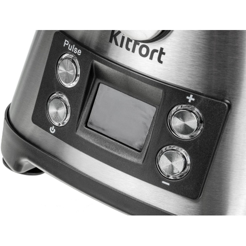 Кухонный комбайн Kitfort KT-1395 800Вт серебристый/черный