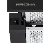 Вытяжка кухонная Krona KAMILLA T 600 BLACK (1 мотор)