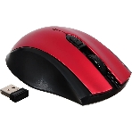 Мышь беспроводная Acer OMR032 черный/красный, 1600 dpi, радиоканал, USB, кнопки - 4