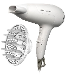 Фен Braun HD385 Satin Hair 3 белый, 2000 Вт, ионизация