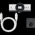 Веб-камера Logitech Brio MX 4K 3840x2160, 30 кадр/с, USB Type-C, микрофон (2 шт, шумоподавление), автоматическая фокусировка, автоосвещение, HDR, шторка приватности, универсальное крепление, светло-серый