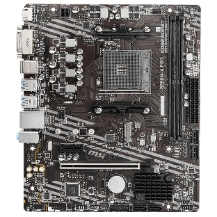 Материнская плата MSI B550M-A PRO, AM4, AMD B550, 2xDDR4, 4xSATA, 1xM.2, 1xPCIe 4.0 x16, 1xPCIe x1, 1xDVI-D, 1xHDMI, 1x 1Gb LAN, 2xUSB 2.0, 4xUSB 3.2 Gen 1, 3x3.5 мм, 7.1, mATX