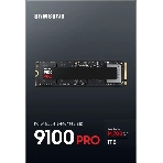 Накопитель SSD 1Tb Samsung 9100 PRO, M.2, PCI-E 5.0 x4, TLC 3D NAND [R/W - 14800/13400 Mb/s]