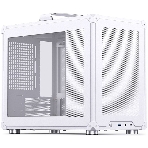 Компьютерный корпус без блока питания JONSBO C6 MAX Handle, Mini-Tower, TG, no fan, 1xUSB-A 3.0 + 1xUSB-C 3.1, mATX, mITX белый