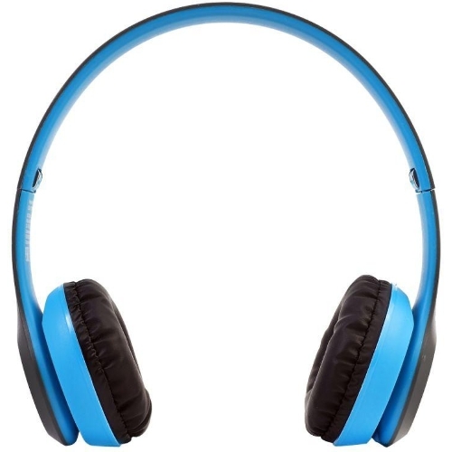 Беспроводные/проводные наушники ERGOLUX ELX-BTHP01-C06 синий, накладные, Bluetooth + проводной, до 8 ч