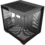 Компьютерный корпус Bloody CC-121 черный без БП mATX 7x120мм 1xUSB 2.0 1xUSB 3.0 audio