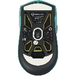 Мышь беспроводная/проводная Raskat MG006TR зеленый, 26000 dpi, радиоканал, Bluetooth, USB, кнопки - 6