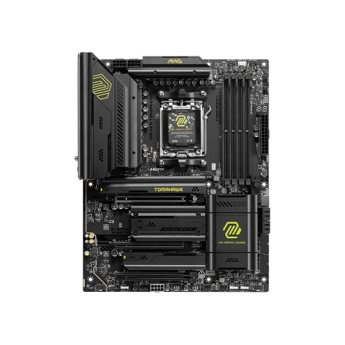Материнская плата MSI MAG X870 TOMAHAWK WIFI, AM5, AMD X870, 4xDDR5, 4xSATA, 4xM.2, 1xPCI-E 3.0 x1, 1xPCI-E 4.0 x4, 1xPCI-E 5.0 x16, 1xHDMI, 2xUSB Type-C, 1x2.5Gb LAN, 2xUSB-A 3.2 Gen 1, 2xUSB-A 3.2 Gen 2, 2x3.5 мм, 7.1, Standard-ATX