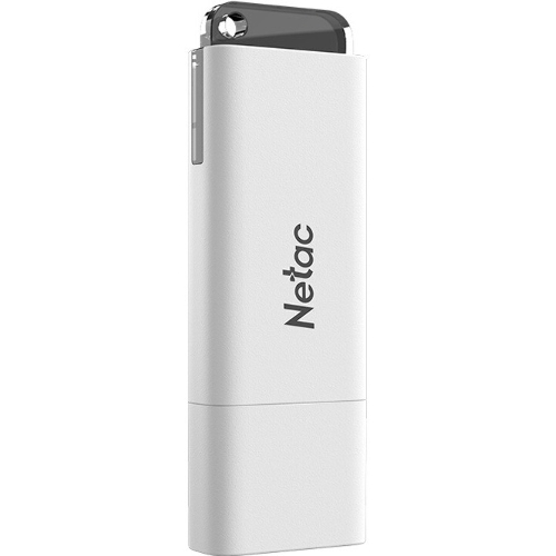 Флешка USB Netac U185 белый USB 3.0 Flash 32Gb, NT03U185N-032G-32WH, LED индикатор
