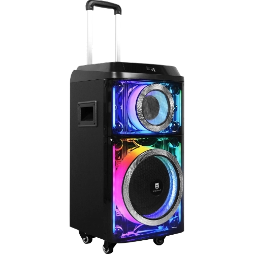 Колонка портативная Ural 103 черный 1200W 1.1 BT/3.5Jack/USB-C 15м 7000mAh