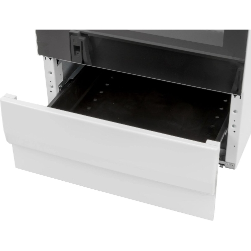 Плита электрическая Hansa FCEW54109 белый, конфорок 4 шт, духовка 65 л, 50 см x 85 см x 60 см