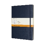 Блокнот Moleskine CLASSIC QP090B20 XLarge 190х250 мм, 192 страниц, линейка, твердая обложка, синий