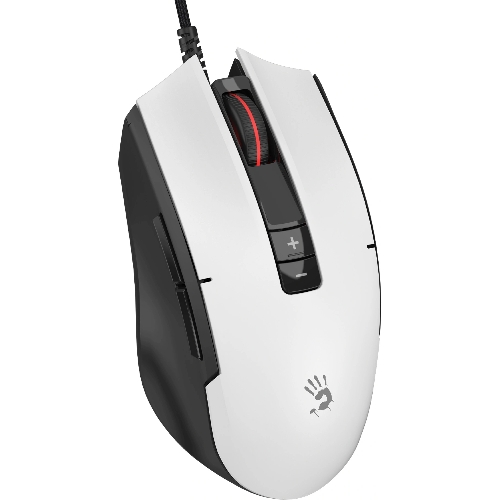 Мышь проводная A4Tech Bloody ES8 белый, 6000 dpi, USB, кнопки - 7