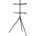 Подставка для телевизора Cactus CS-ST1246BKWN черный/орех, 45