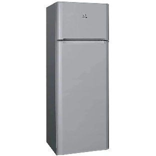 Холодильник Indesit TIA 16 G серебристый двухкамерный 245/51л морозилка сверху, ручная разморозка