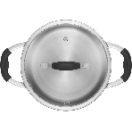 Кастрюля Rondell Stern RDS-019, 4.7 л, 24 см, с крышкой, серый